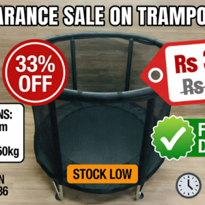 Trampoline with Safety Net – 1.57m